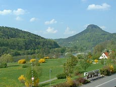 Blick aus Ferienwohnung